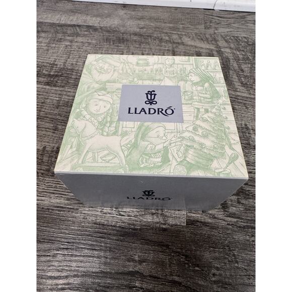 Lladro Santa's Workshop Little Aviator 1996 Ornament Mint In Box 6502 Vintage - Picture 12 of 12